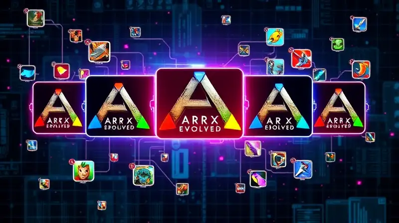Íconos de ARK evolucionan en interfaz futurista