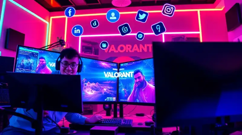 Dos creadores transmiten Valorant con energía