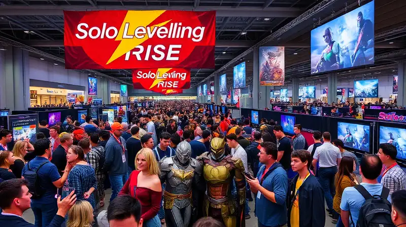 Convención vibrante con cosplayers y fans