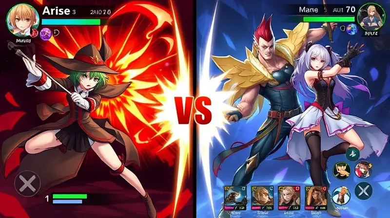 Pantallas divididas: Solo Leveling vs otros