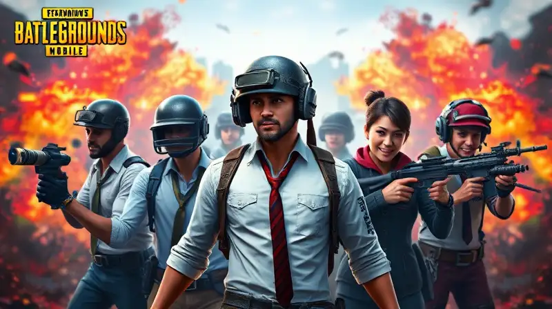 Gamer confiado lidera equipo en PUBG Mobile