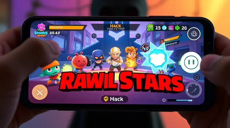 Teléfono muestra Brawl Stars con ataques y alerta
