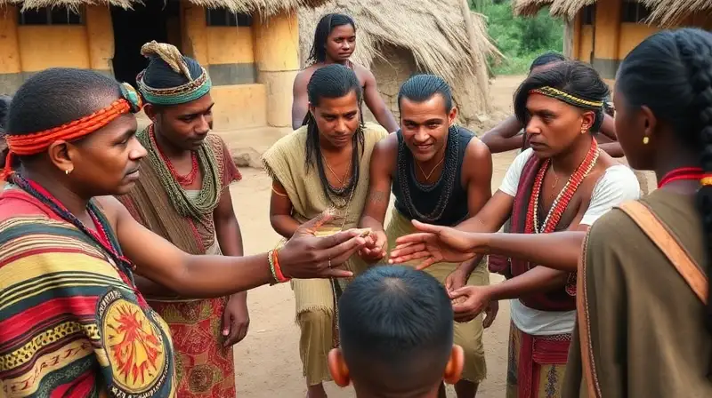 Clan unido planifica en entorno tribal