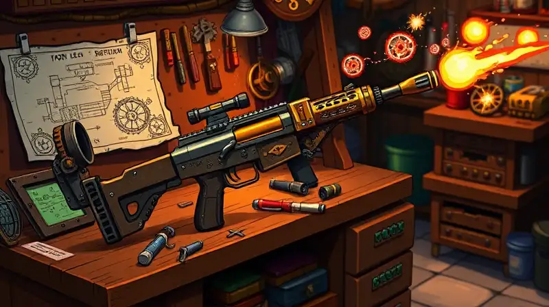 Creando arma avanzada steampunk en Terraria