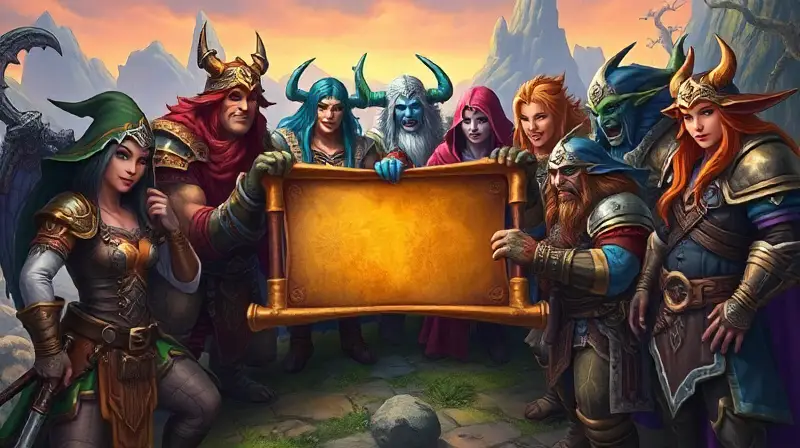 Equipo mágico en World of Warcraft comunicándose