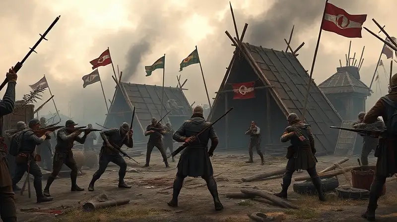 Jugadores armados planean guerra en fortaleza