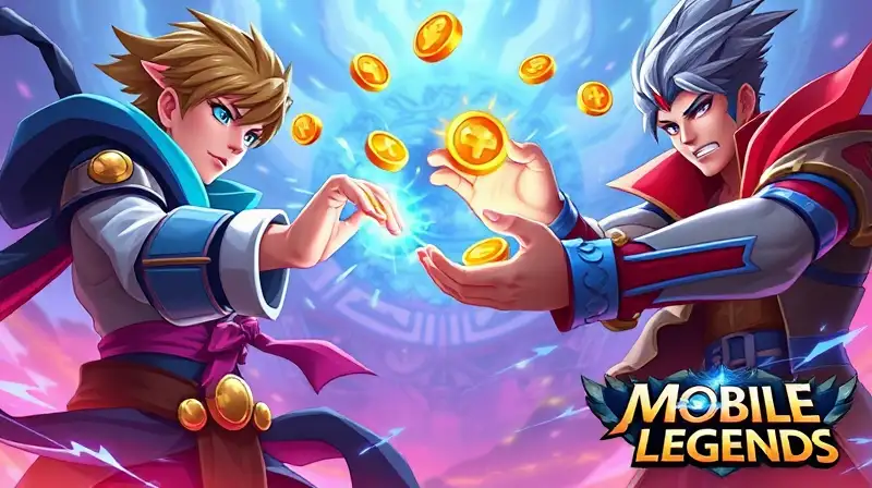 Personajes de Mobile Legends intercambian monedas brillantes
