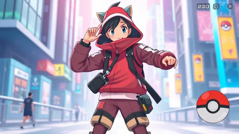 Avatar de Pokémon GO con ropa exclusiva