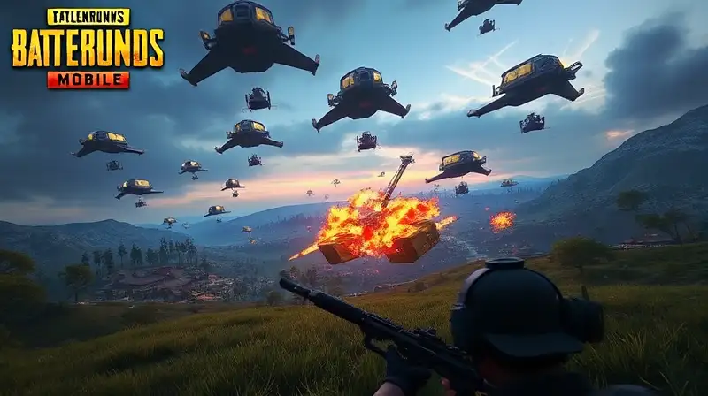Batalla intensa en PUBG Mobile con acción