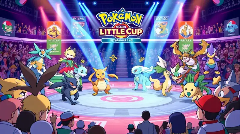 Batalla Pokémon intensa con energía vibrante