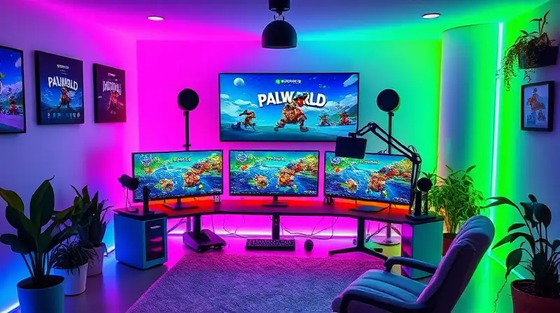 Habitación de juegos moderna