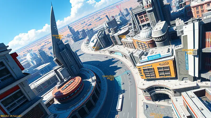 Mapa futurista táctico de Breeze Valorant