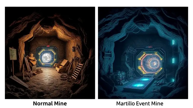 Dos minas subterráneas con equipos contrastantes