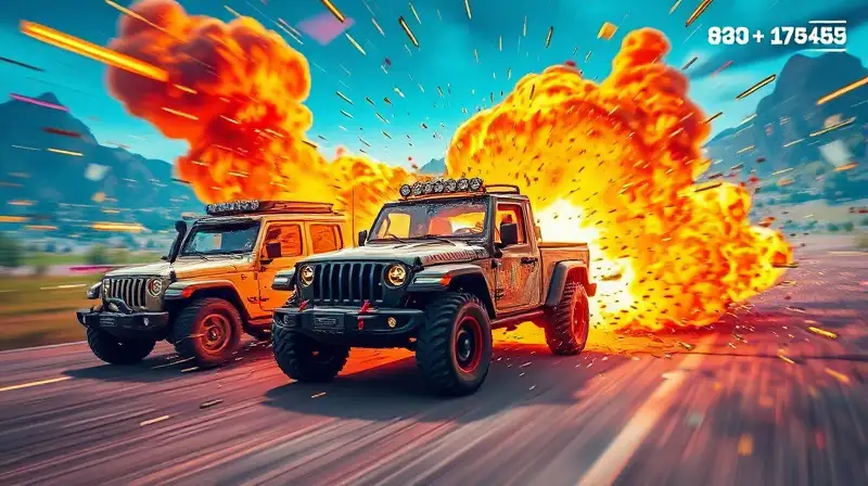 Vehículos de Fortnite explotan con glitch caótico