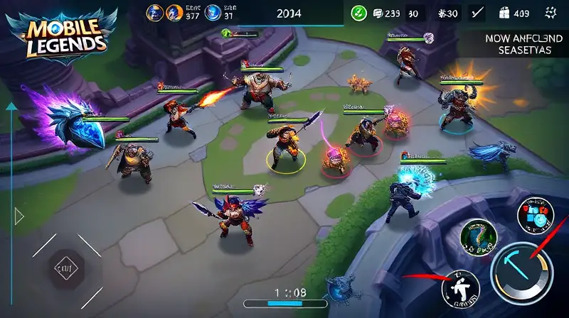 Jugadores novatos en batalla estratégica vibrante