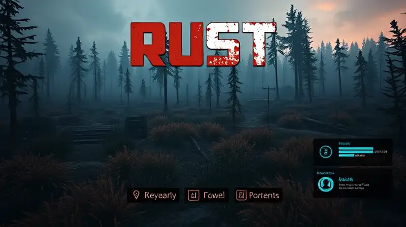 Entorno de juego Rust con audio inmersivo