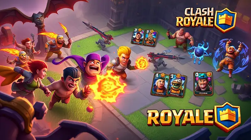Batalla estratégica intensa en arena fantástica
