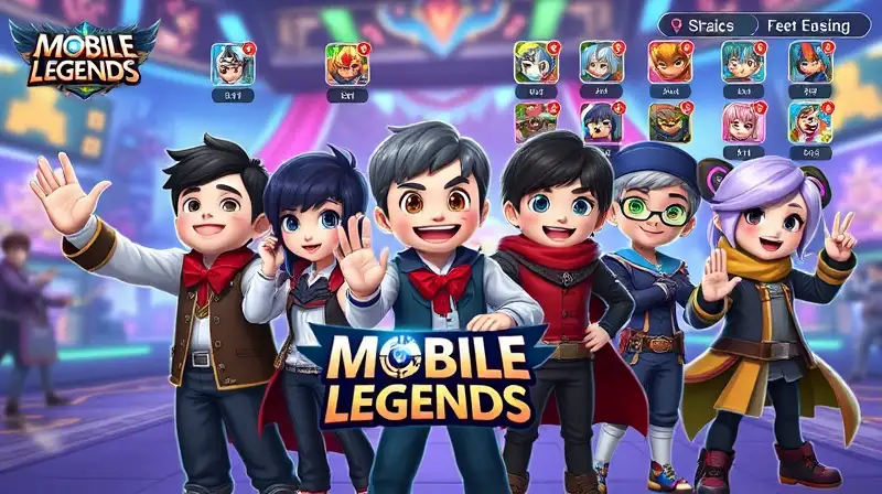 Personajes de Mobile Legends saludan animados
