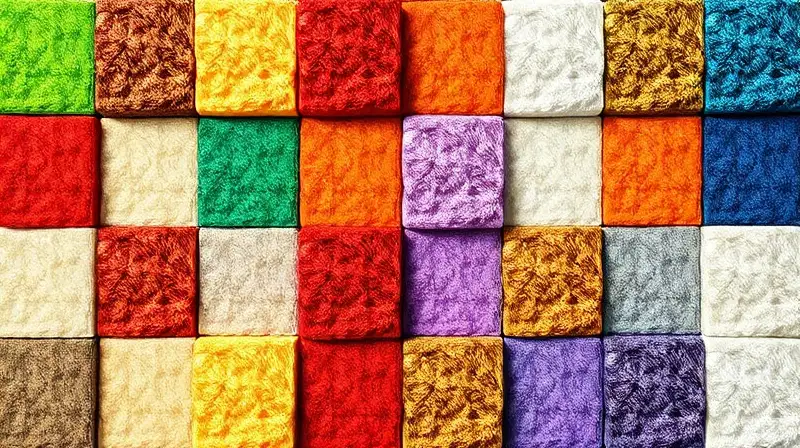 Bloques de lana de Minecraft con texturas