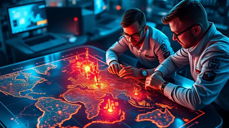 Agentes de Valorant analizan estrategia holográfica futurista