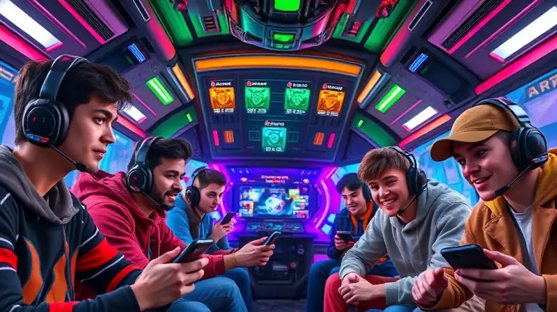 Jugadores competitivos de Among Us en nave