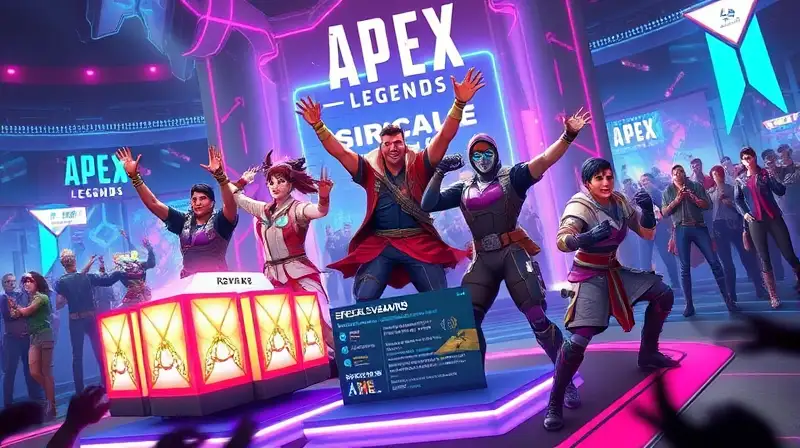 Arena futurista con acción y celebración épica