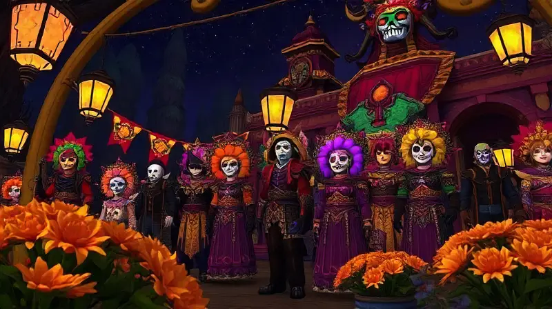 NPCs festivos Día de los Muertos en WoW