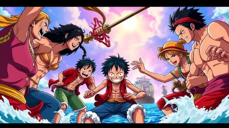 Escuadrón de One Piece sube niveles unidos