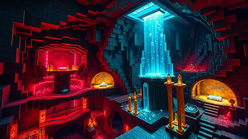 Base subterránea moderna de Minecraft creativa