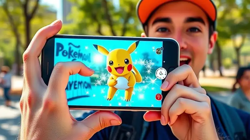 Jugador de Pokémon GO captura Pokémon brillante