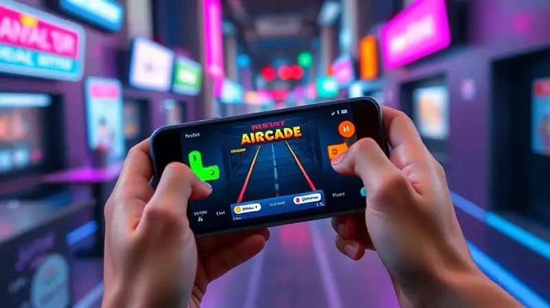 Juego arcade minimalista con estilo retro