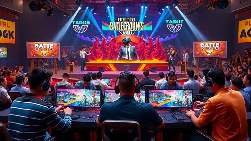Jugadores móviles compiten en torneo futurista
