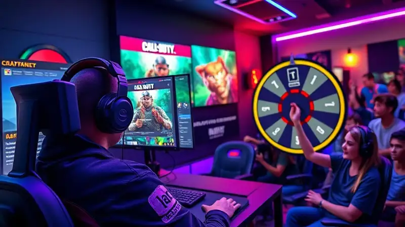 Gamer transmite Call of Duty con ambiente vibrante