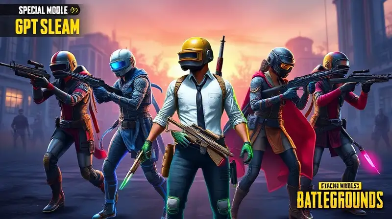 Modos especiales de PUBG Mobile con estilo cinematográfico