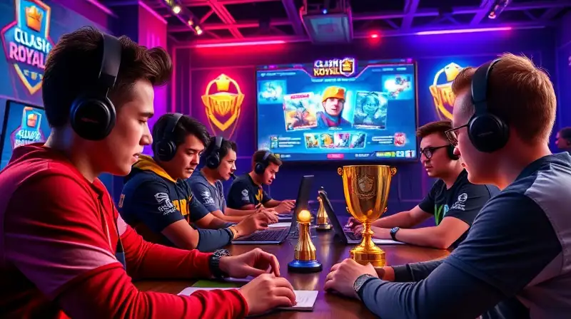Equipo dinámico entrenando intensamente en esports