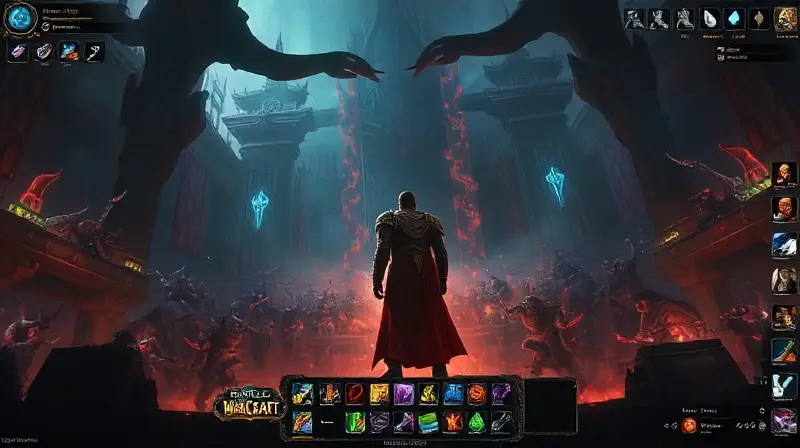 Guerrero derrotado en arena PvP épica