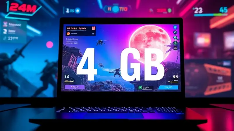 Portátil gaming 4GB RAM