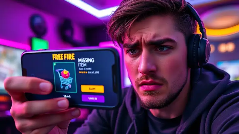 Gamer frustrado por ítem faltante en Free Fire