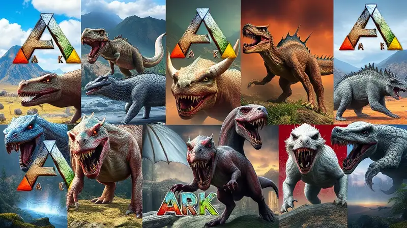 Jefes ARK prehistóricos en mapas épicos
