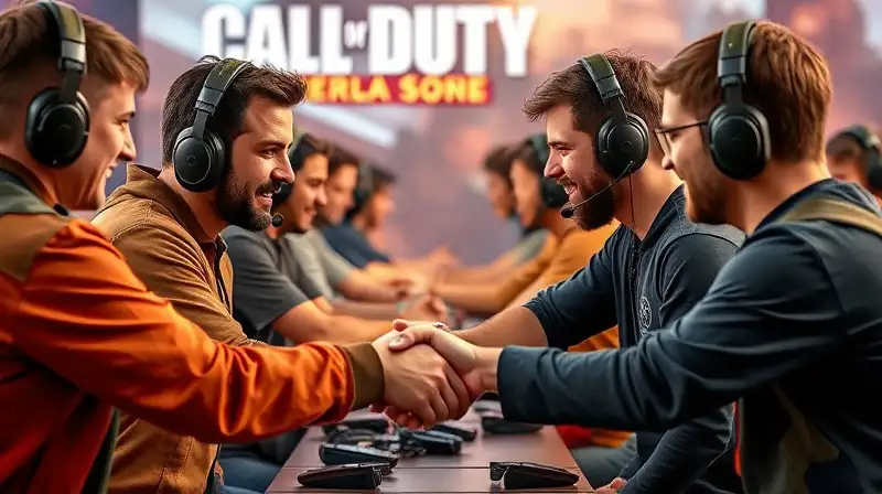 Jugadores respetuosos compiten intensamente en Call of Duty