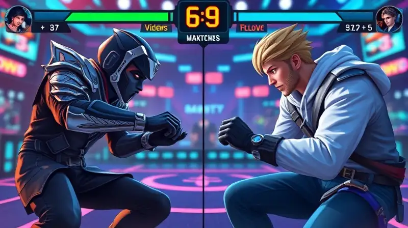Dos gamers compiten intensamente en pantalla dividida