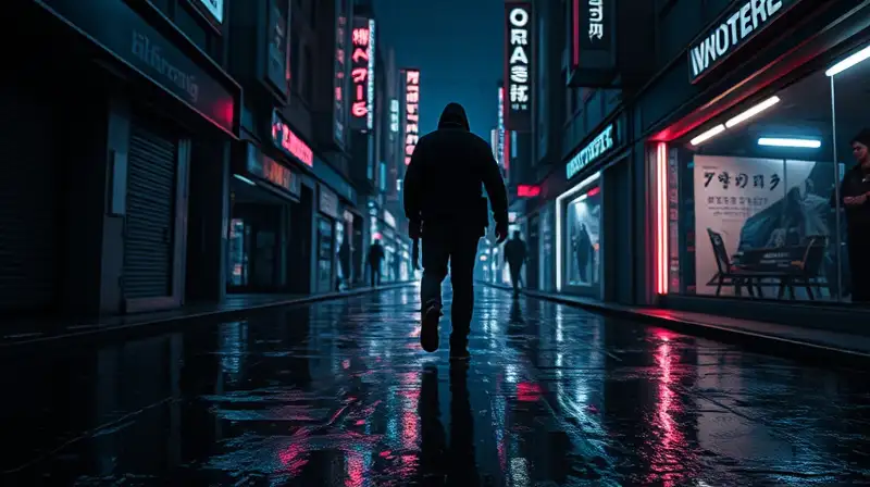 Gamer sigiloso avanza en ciudad futurista
