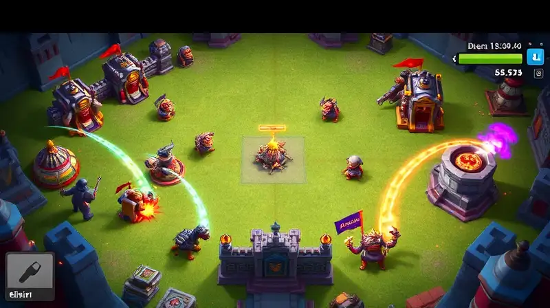 Clash Royale: tropas baratas defienden castillo mágico
