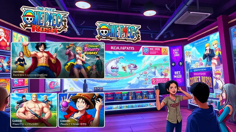 Interior vibrante de One Piece Bounty Rush