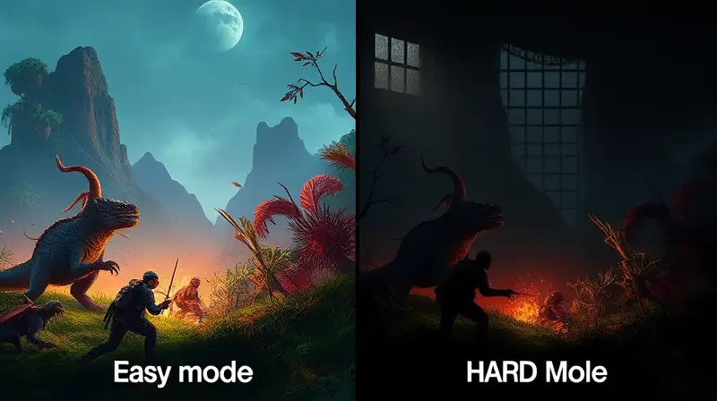 Contraste: criaturas vivas y entorno hostil