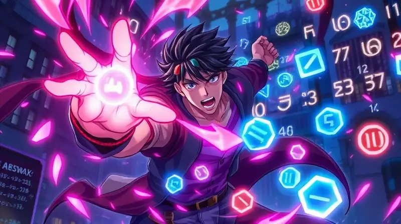 Protagonista lanza magia en ciudad oscura
