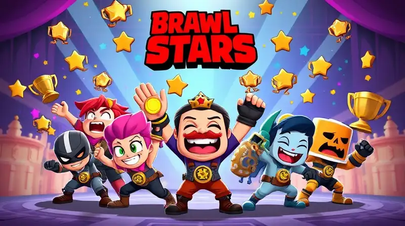 Personajes de Brawl Stars celebran con premios