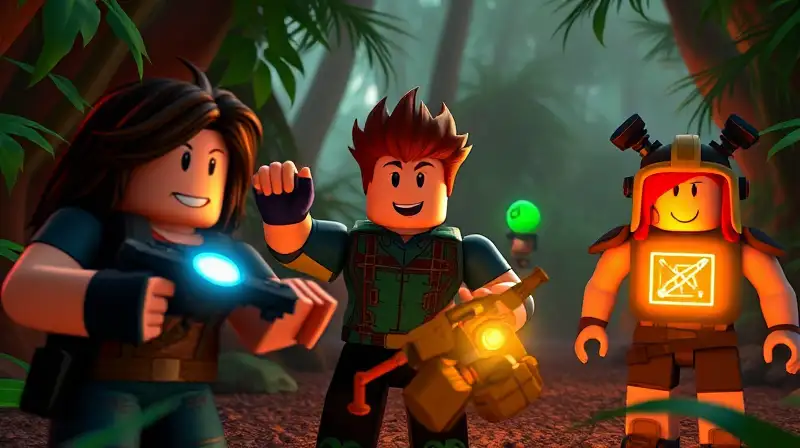 Jugadores evitan trampas en jungla futurista