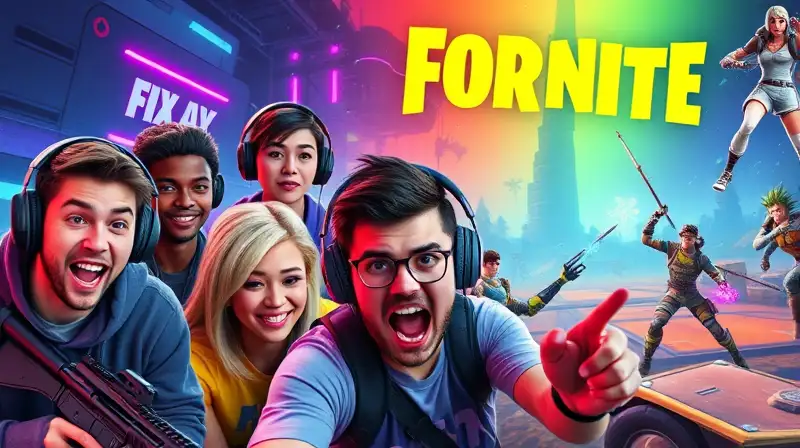 Gamers famosos reaccionan a actualizaciones Fortnite