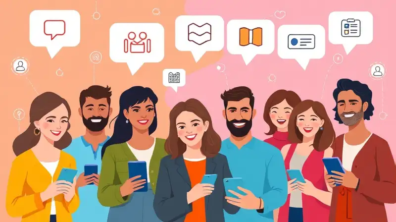 Reunión virtual diversa enfocada en conexión